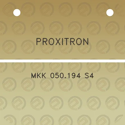 proxitron-mkk-050194-s4