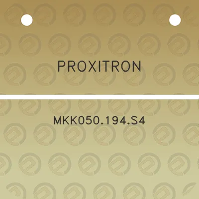 proxitron-mkk050194s4