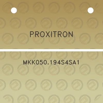 proxitron-mkk050194s4sa1