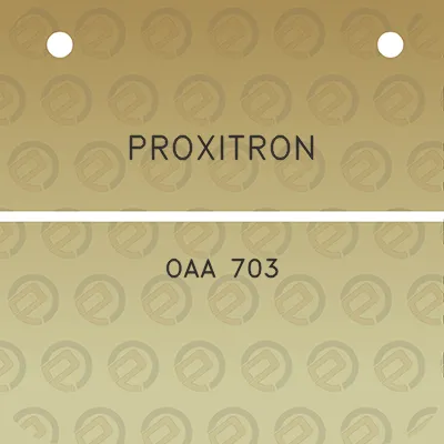 proxitron-oaa-703