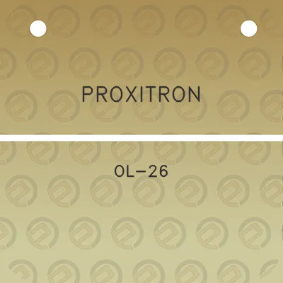 proxitron-ol-26