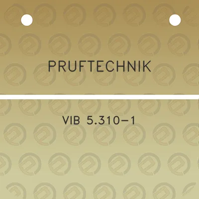 pruftechnik-vib-5310-1