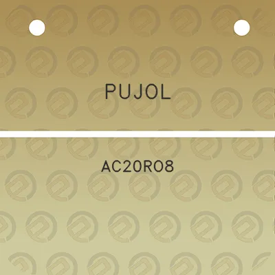 pujol-ac20ro8