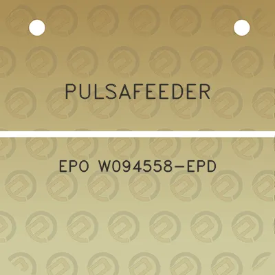 pulsafeeder-epo-w094558-epd