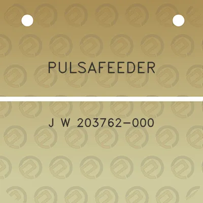 pulsafeeder-j-w-203762-000