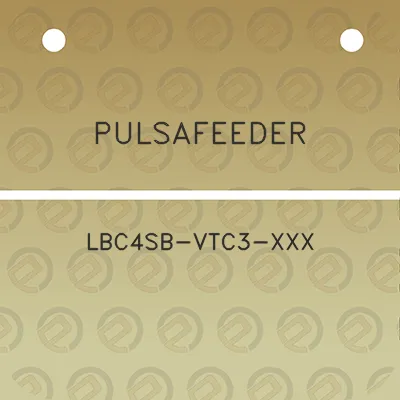 pulsafeeder-lbc4sb-vtc3-xxx