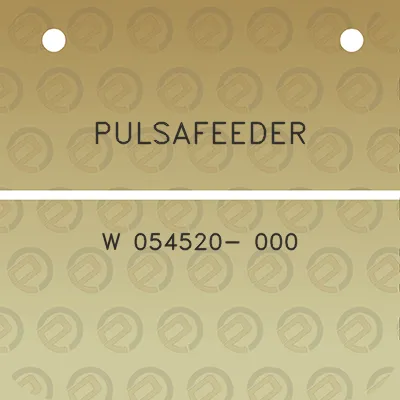 pulsafeeder-w-054520-000