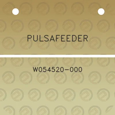 pulsafeeder-w054520-000