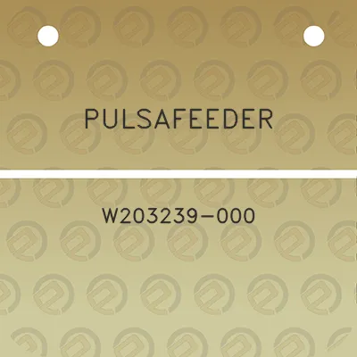 pulsafeeder-w203239-000