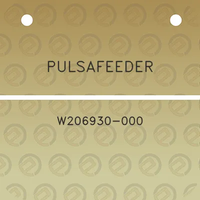 pulsafeeder-w206930-000