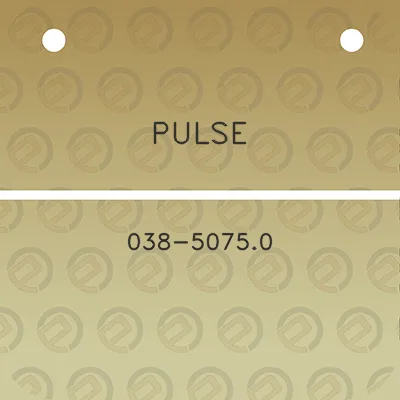 pulse-038-50750