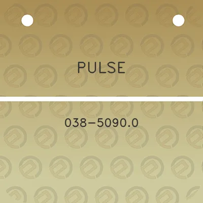 pulse-038-50900