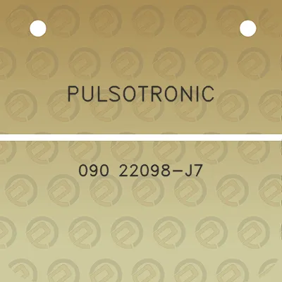 pulsotronic-090-22098-j7