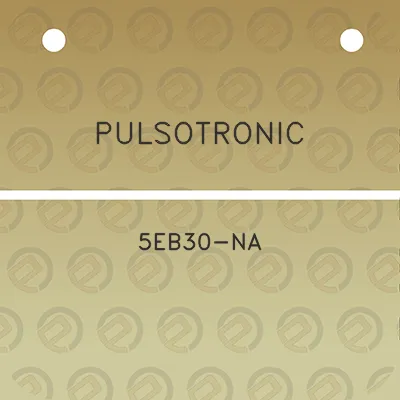 pulsotronic-5eb30-na