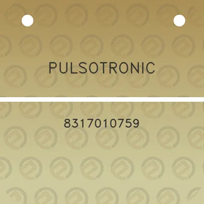 pulsotronic-8317010759