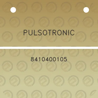 pulsotronic-8410400105