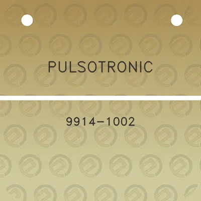 pulsotronic-9914-1002