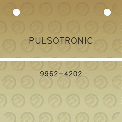 pulsotronic-9962-4202