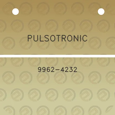 pulsotronic-9962-4232