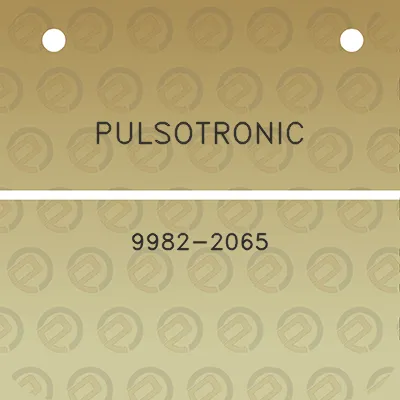 pulsotronic-9982-2065