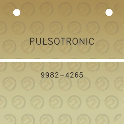 pulsotronic-9982-4265