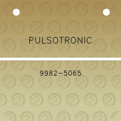 pulsotronic-9982-5065