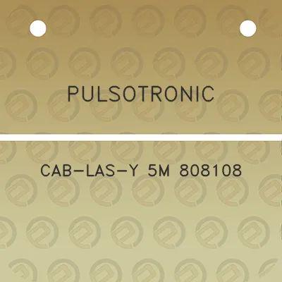 pulsotronic-cab-las-y-5m-808108