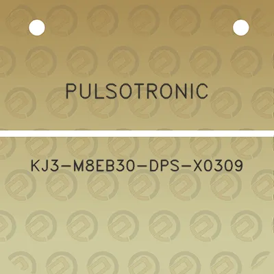 pulsotronic-kj3-m8eb30-dps-x0309