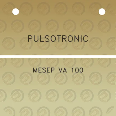 pulsotronic-mesep-va-100