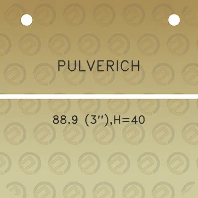 pulverich-889-3h40