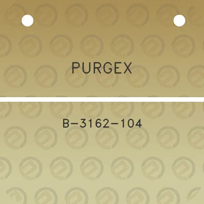 purgex-b-3162-104