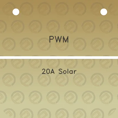 pwm-20a-solar