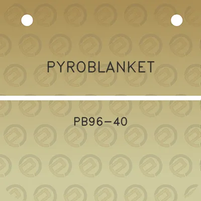 pyroblanket-pb96-40