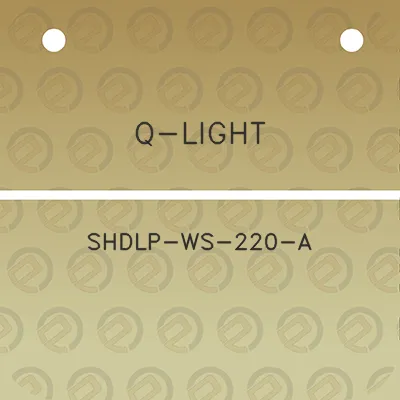 q-light-shdlp-ws-220-a