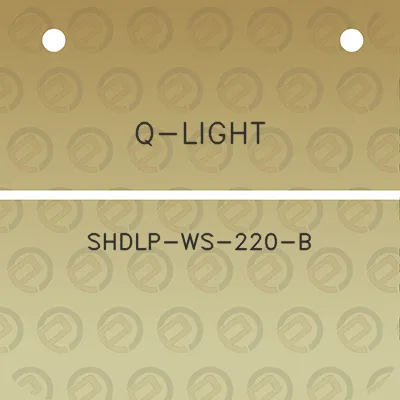 q-light-shdlp-ws-220-b