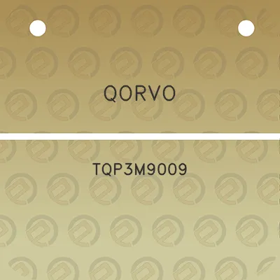 qorvo-tqp3m9009