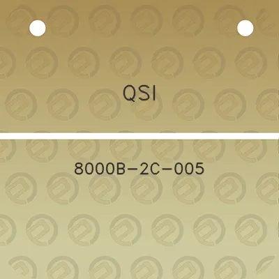 qsi-8000b-2c-005