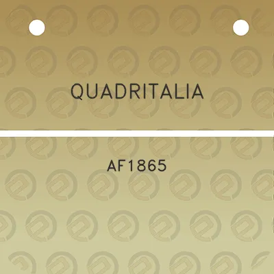 quadritalia-af1865