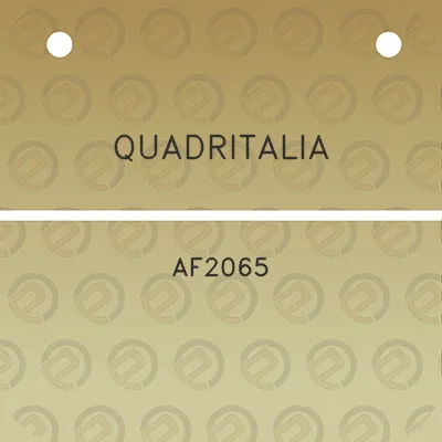 quadritalia-af2065