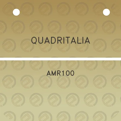 quadritalia-amr100