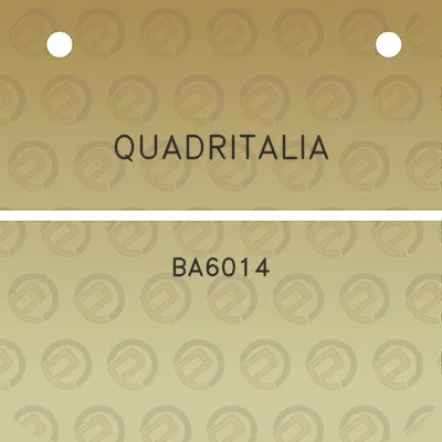 quadritalia-ba6014