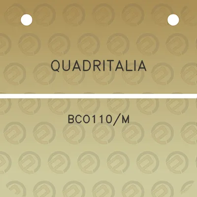 quadritalia-bco110m