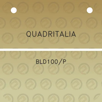 quadritalia-bld100p