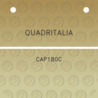 quadritalia-cap180c