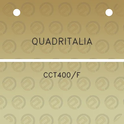 quadritalia-cct400f