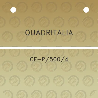 quadritalia-cf-p5004