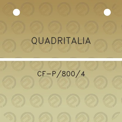 quadritalia-cf-p8004