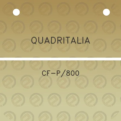 quadritalia-cf-p800