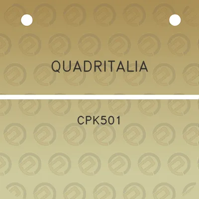 quadritalia-cpk501