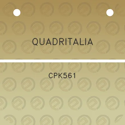 quadritalia-cpk561